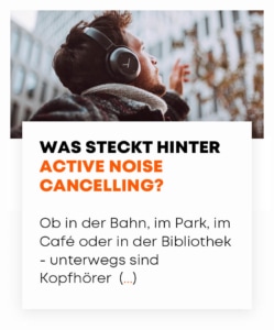 beyerdynamic Was ist Active Noise Canceling