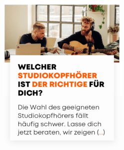 Studiokopfhörer Guide von beyerdynamic