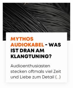 Mythos Audiokabel