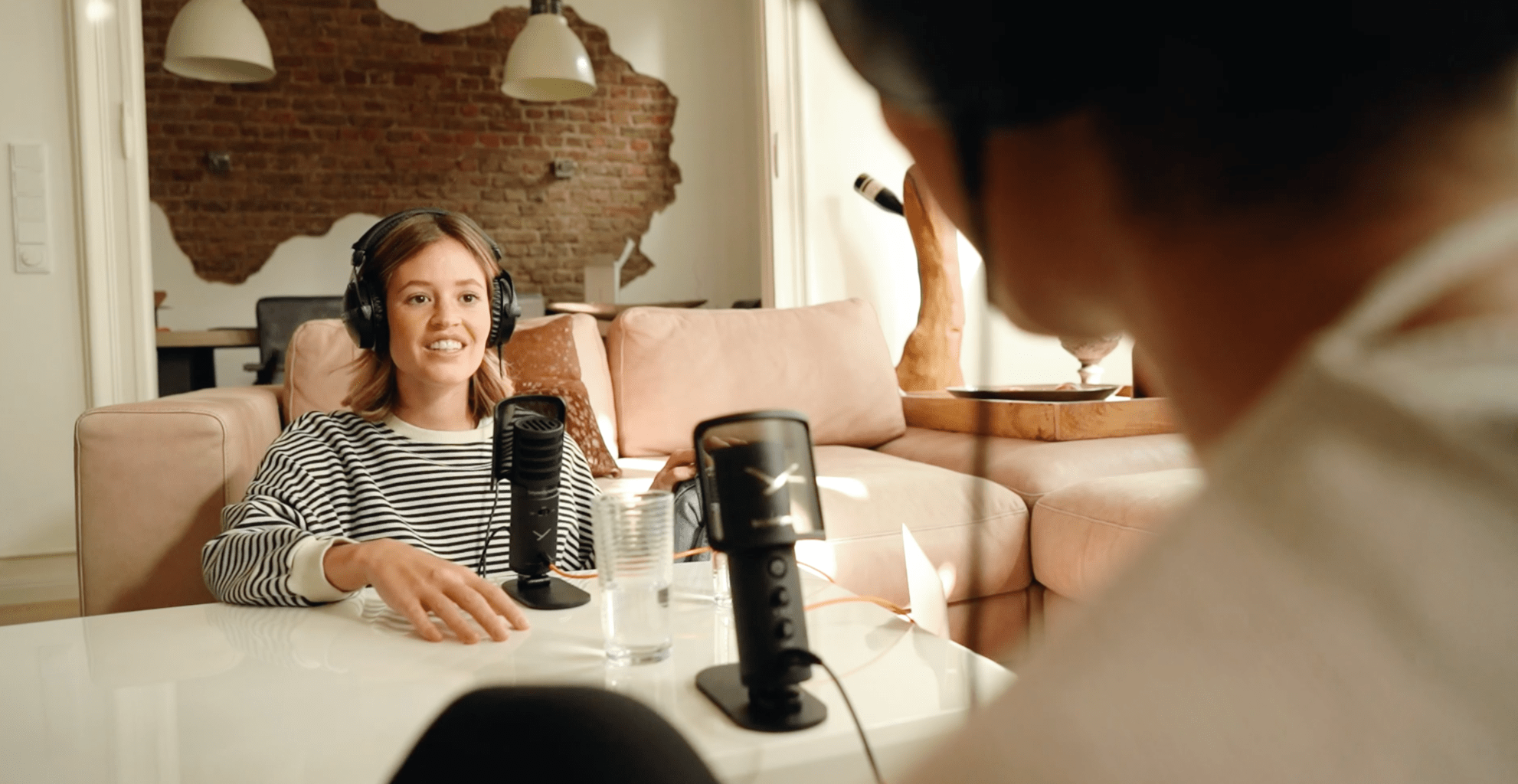 Podcastaufnahme mit dem Creator PRO Bundle