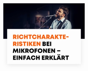 beyerdynamic Richtcharakteristik Mikrofone