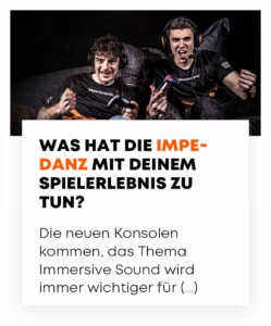 beyerdynamic Impedanz und Spielerlebnis