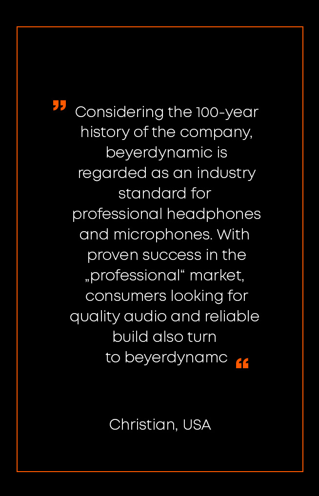 beyerdynamic - 100 years success story