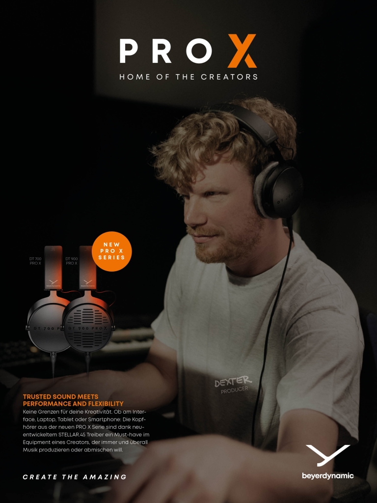 PRO X Anzeige - beyerdynamic