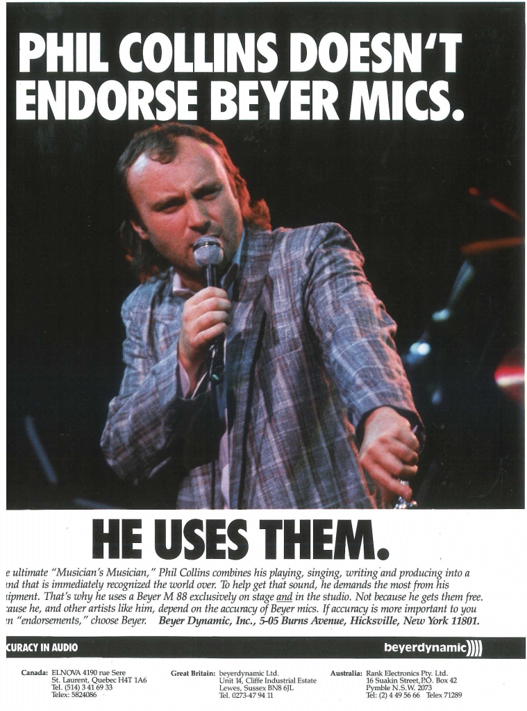 beyerdynamic Blog - Phil Collins