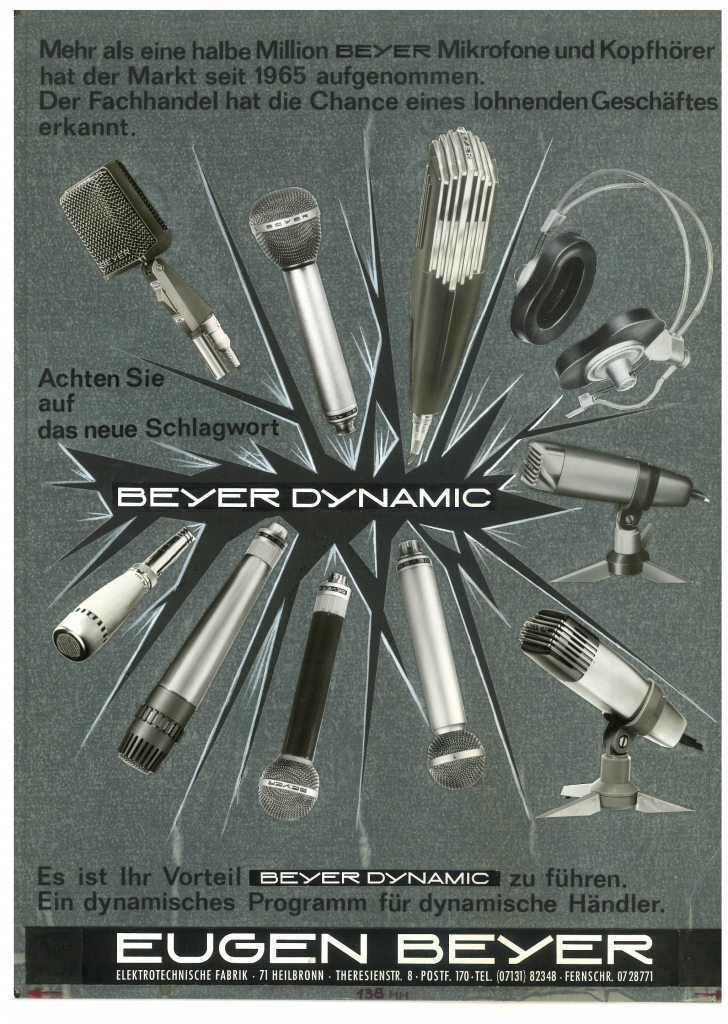 Werbeanzeige beyerdynamic Blog